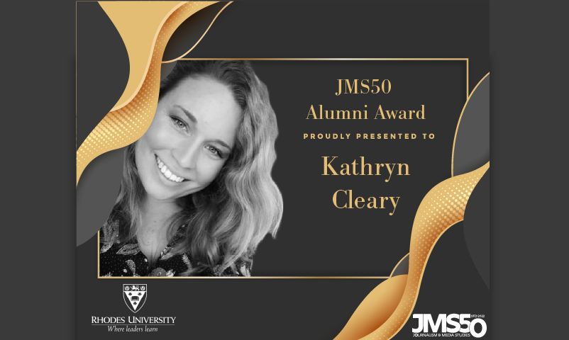 Kathryn Cleary JMS Award