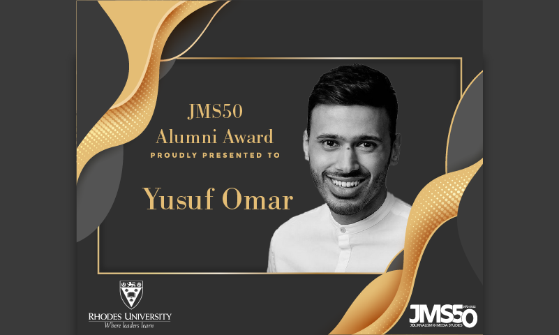 Yusfuf Omar JMS Award